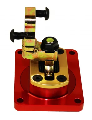 Qwik Stik Shifter, TR6060, Camaro Up to 2015, 1" Left, Straight Up - 0.500" Fwd, No Stops